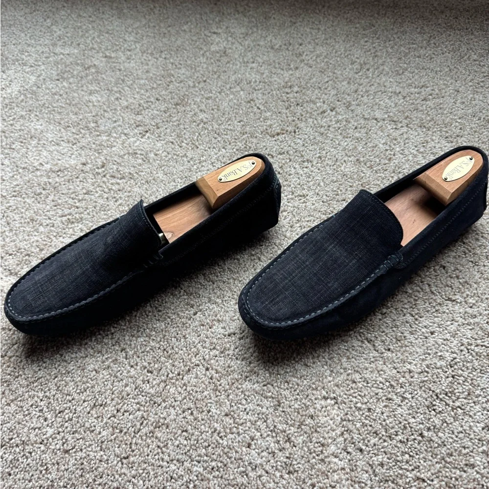 To Boot Black Men's Slip-On Loafers